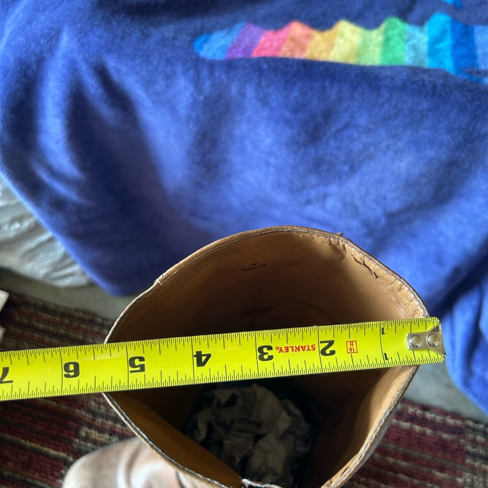 Caramel Color Riding Boots - Picture 9 of 10